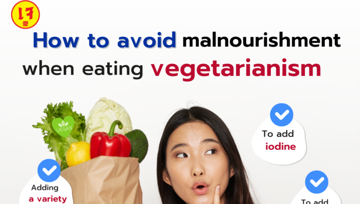 How to avoid malnourishment when eating vegetarianism